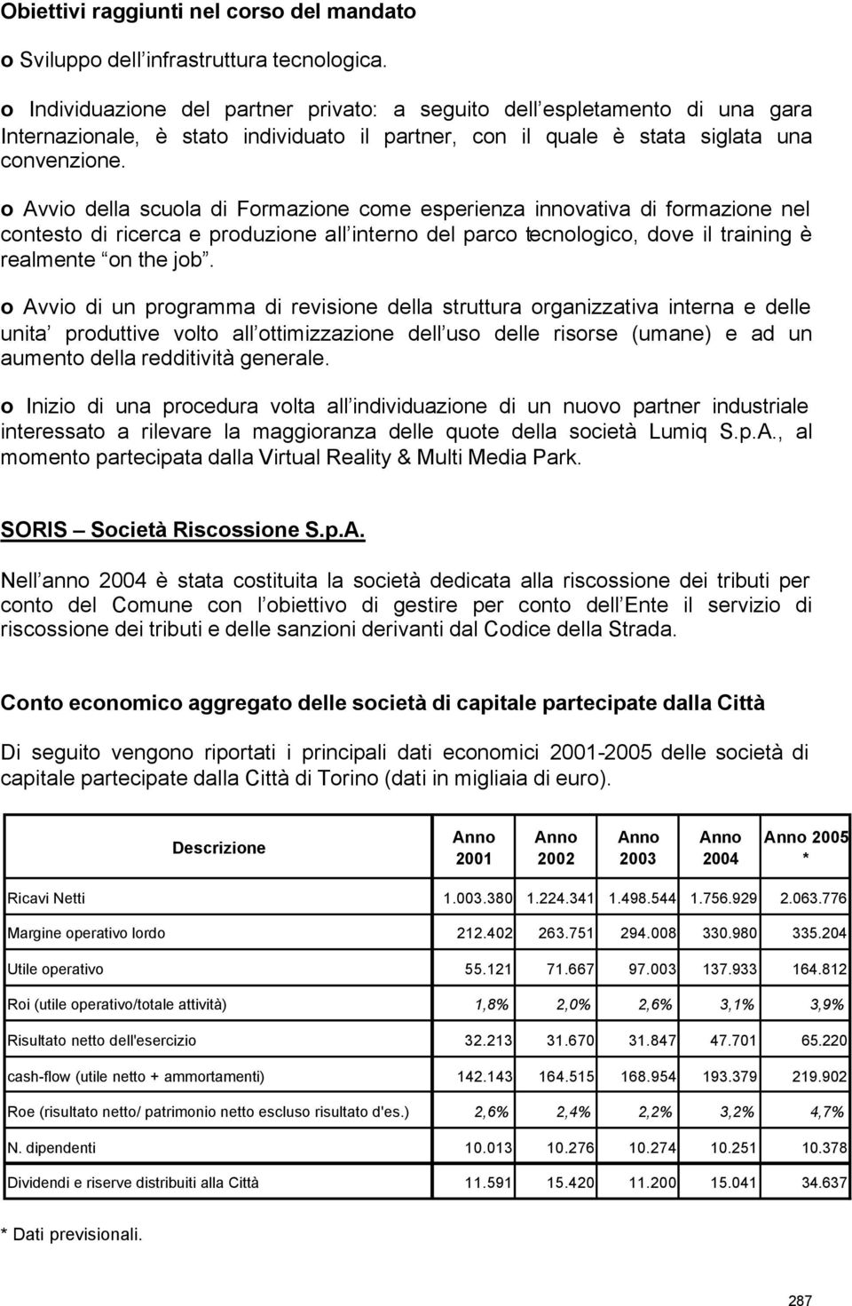 o Avvio della scuola di Formazione come esperienza innovativa di formazione nel contesto di ricerca e produzione all interno del parco tecnologico, dove il training è realmente on the job.