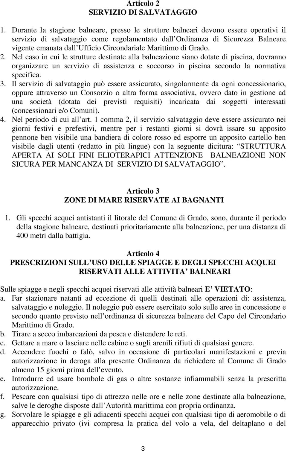 Circondariale Marittimo di Grado. 2.