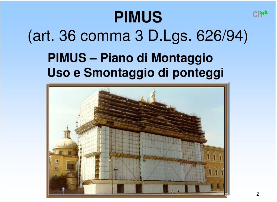 626/94) PIMUS Piano di