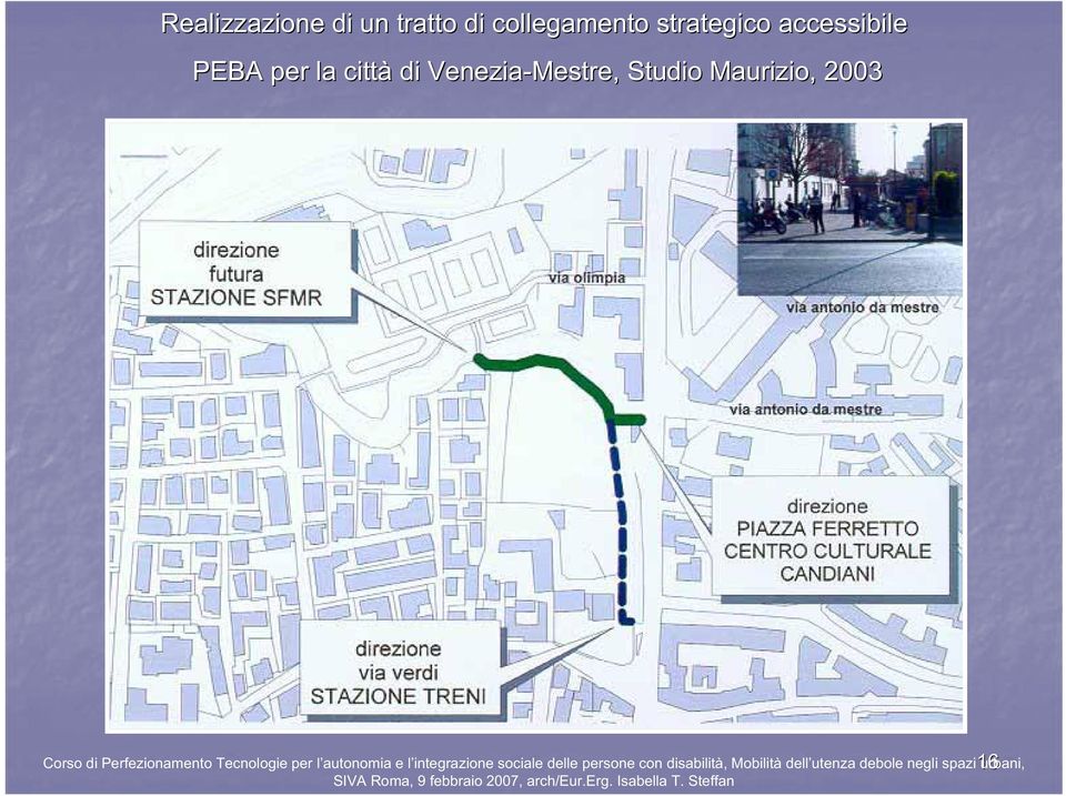 Perfezionamento Tecnologie per l autonomia e l integrazione sociale