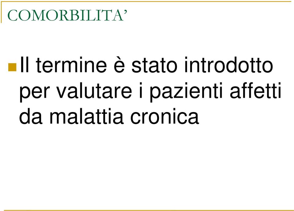 valutare i pazienti