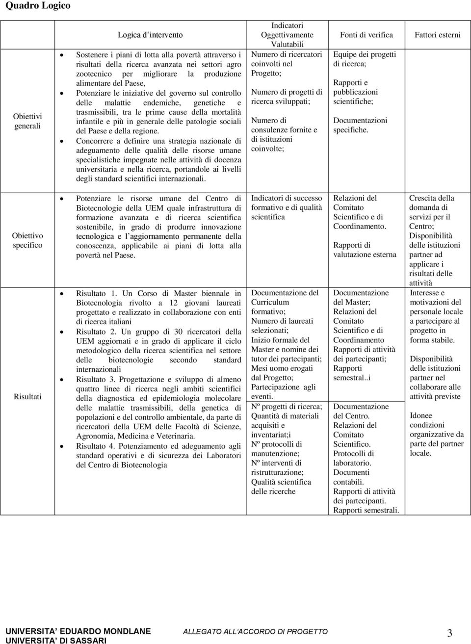 patologie sociali del Paese e della regione.