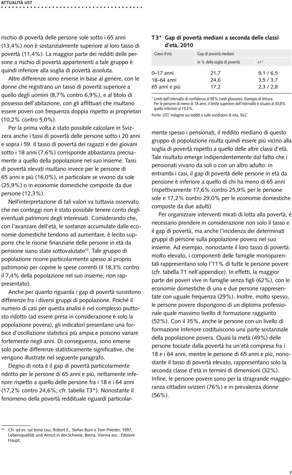 Altre differenze sono emerse in base al genere, con le donne che registrano un tasso di povertà superiore a quello degli uomini (8,7% contro 6,9%), e al titolo di possesso dell abitazione, con gli