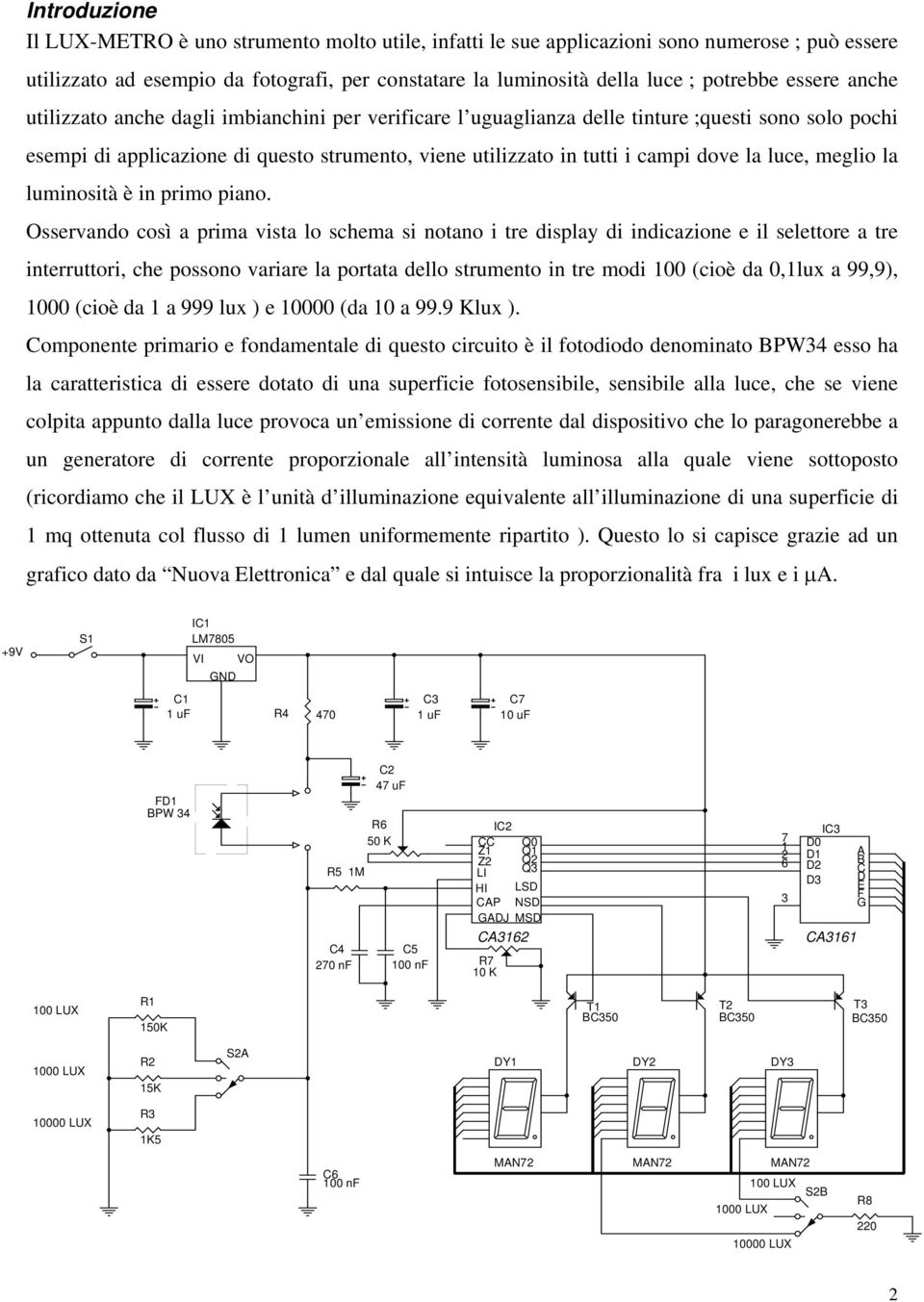 la luce, meglio la luminosità è in primo piano.