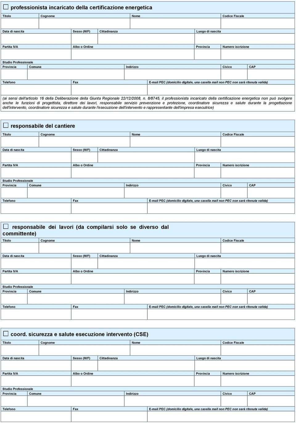 prevenzione e protezione, coordinatore sicurezza e salute durante la progettazione dell'intervento, coordinatore sicurezza e salute durante l'esecuzione