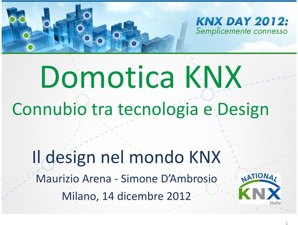 nel mondo KNX Maurizio Arena -