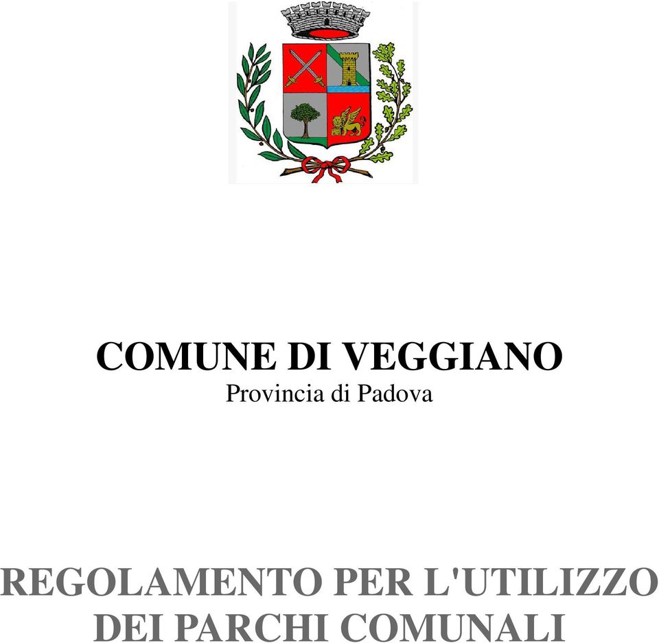 REGOLAMENTO PER