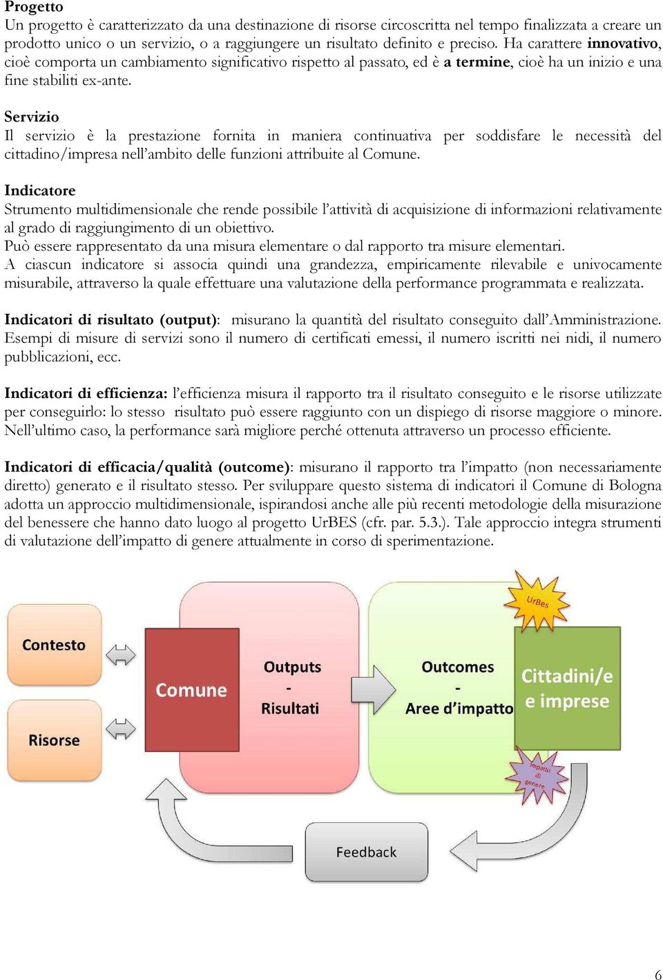 Servizio Il servizio è la prestazione fornita in maniera continuativa per soddisfare le necessità del cittadino/impresa nell ambito delle funzioni attribuite al Comune.