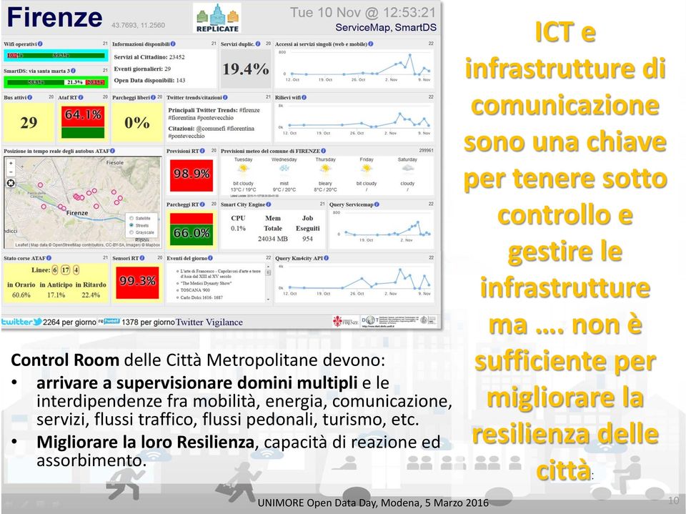 Migliorare la loro Resilienza, capacità di reazione ed assorbimento.