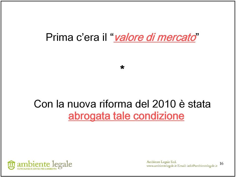 riforma del 2010 è stata