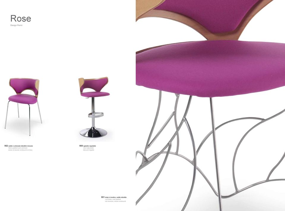 sgabello regolabile stool adjustable tabouret régable 901 telaio in