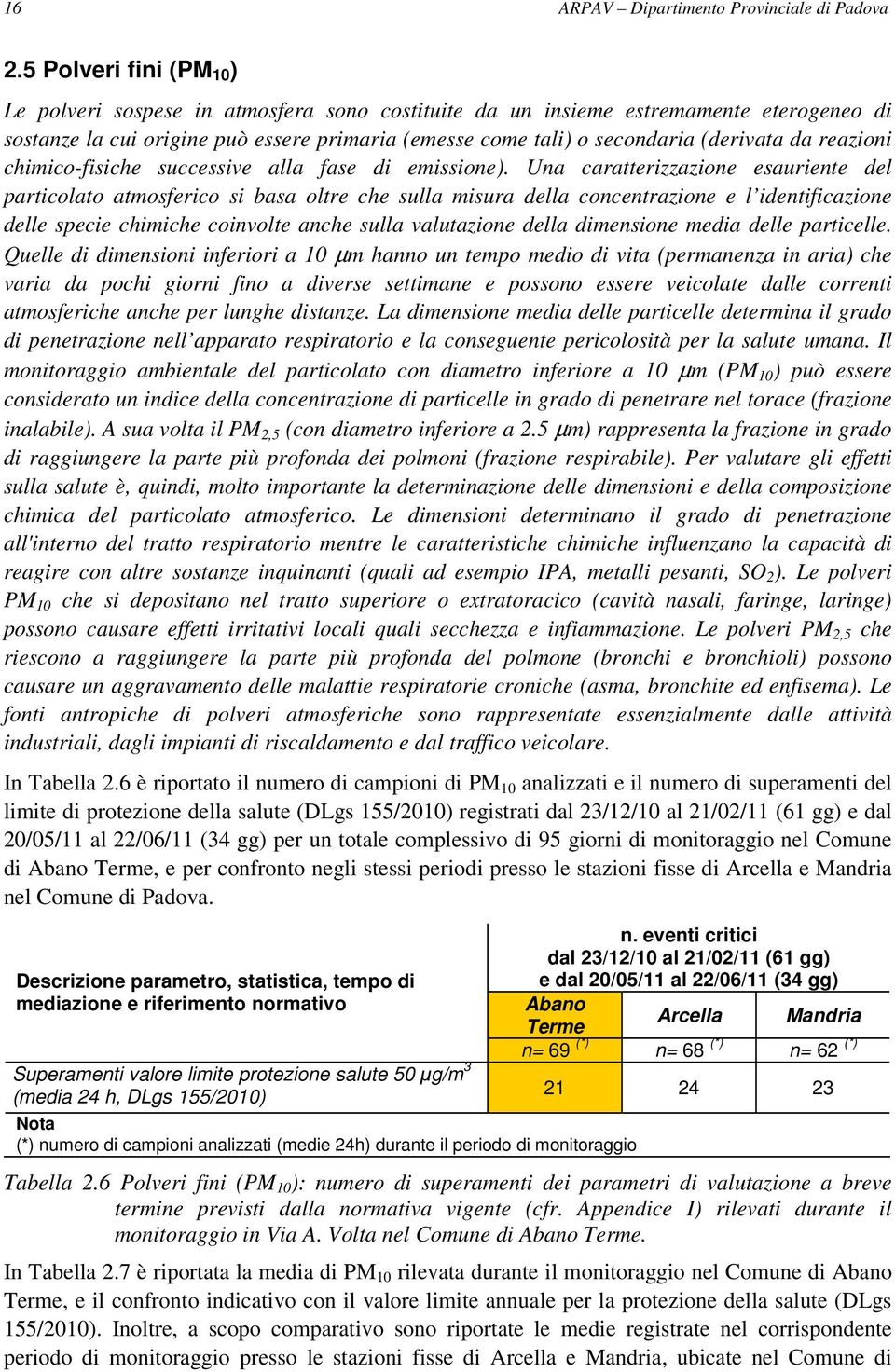 da reazioni chimico-fisiche successive alla fase di emissione).