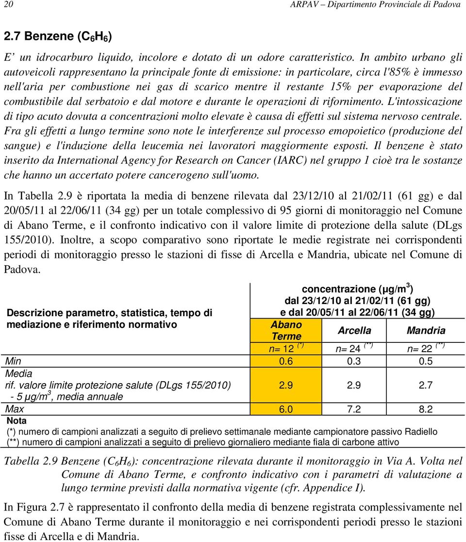 evaporazione del combustibile dal serbatoio e dal motore e durante le operazioni di rifornimento.