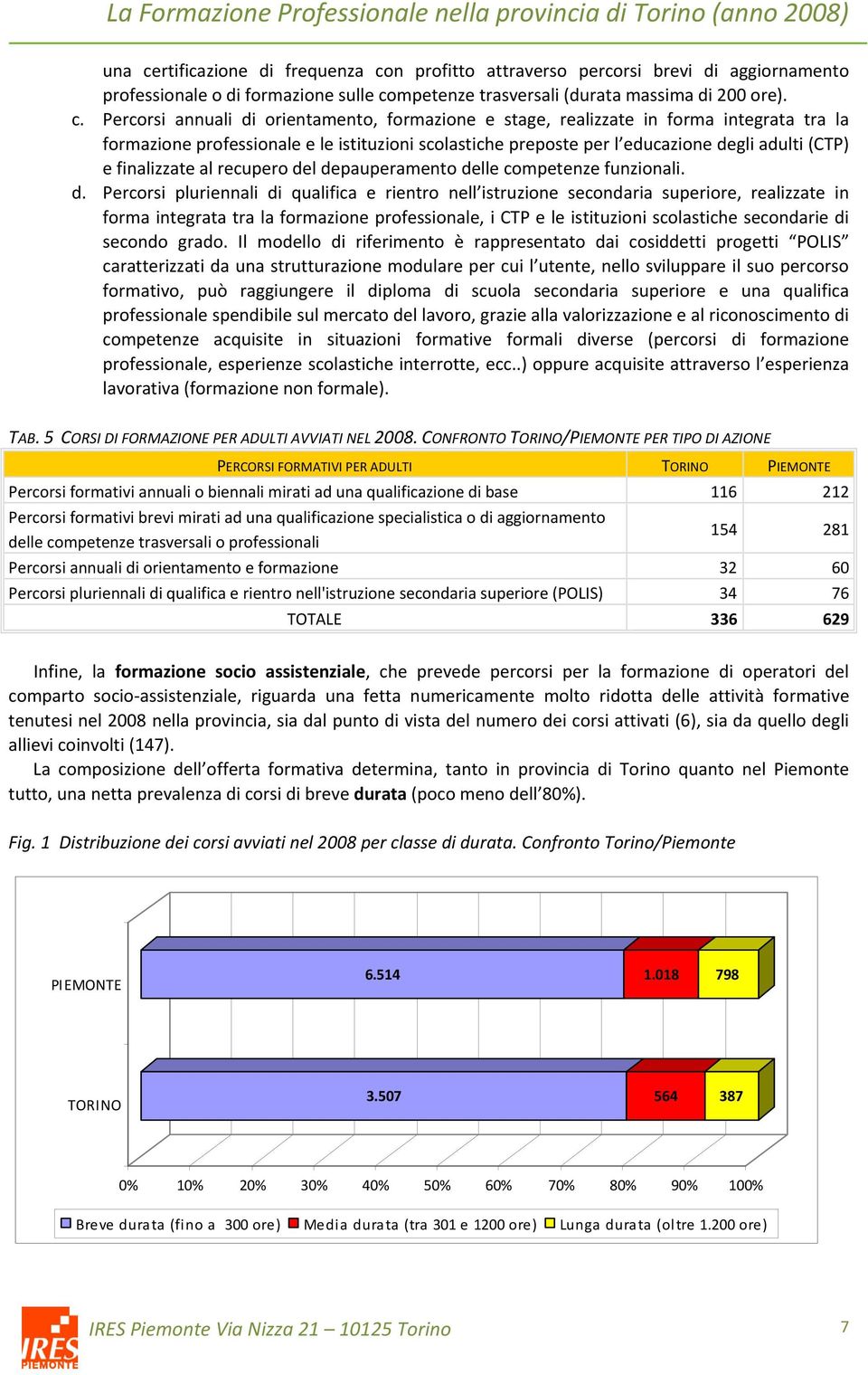 n profitto attraverso percorsi brevi di aggiornamento professionale o di formazione sulle co