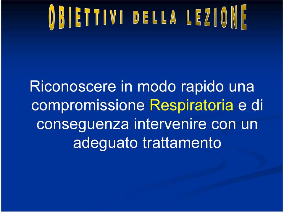 Respiratoriae e di