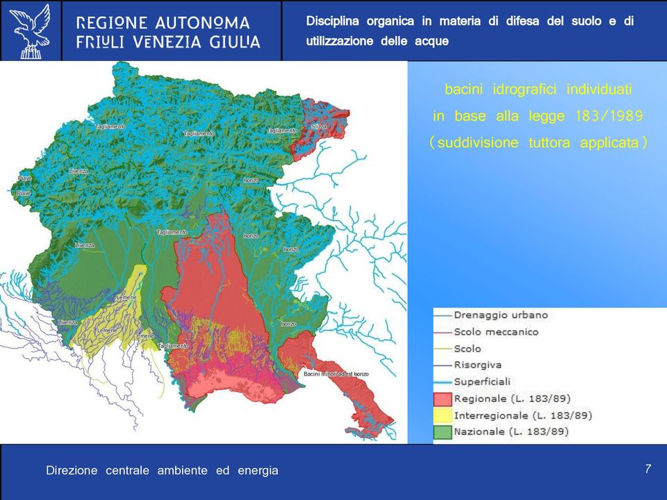 alla legge 183/1989