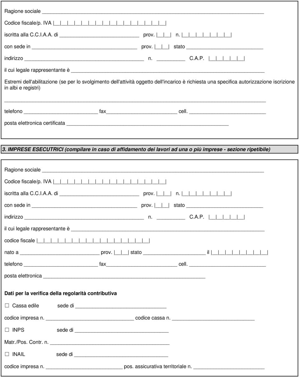 fax cell. posta elettronica certificata 3.