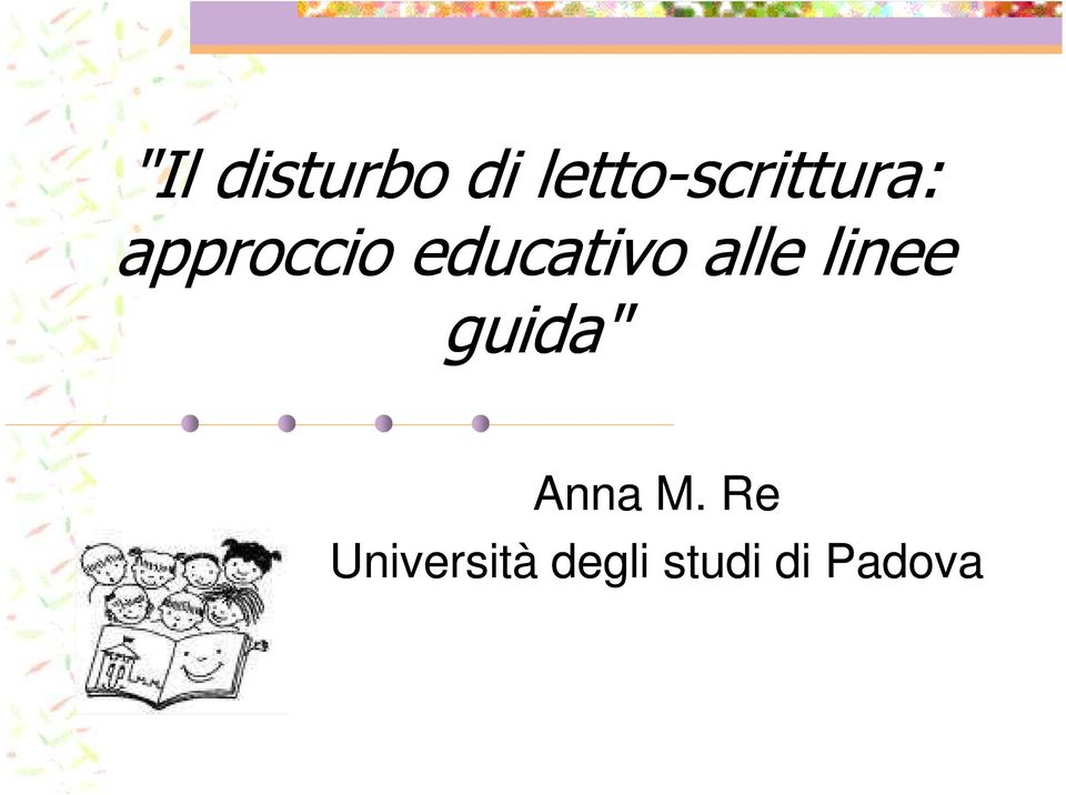 educativo alle linee guida"