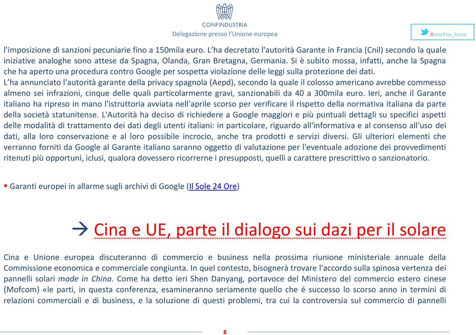 L ha aat l'attà gaate della pvay spagla (Aepd), sed la qale l lss amea avee mmess alme se az, qe delle qal patlamete gav, sazal da 40 a 300mla e.