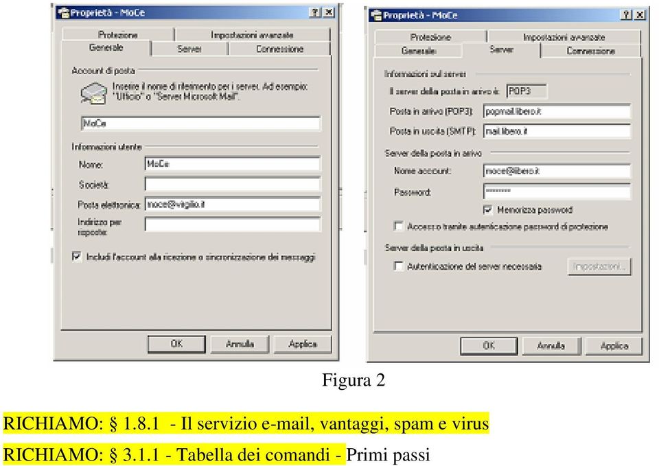 vantaggi, spam e virus