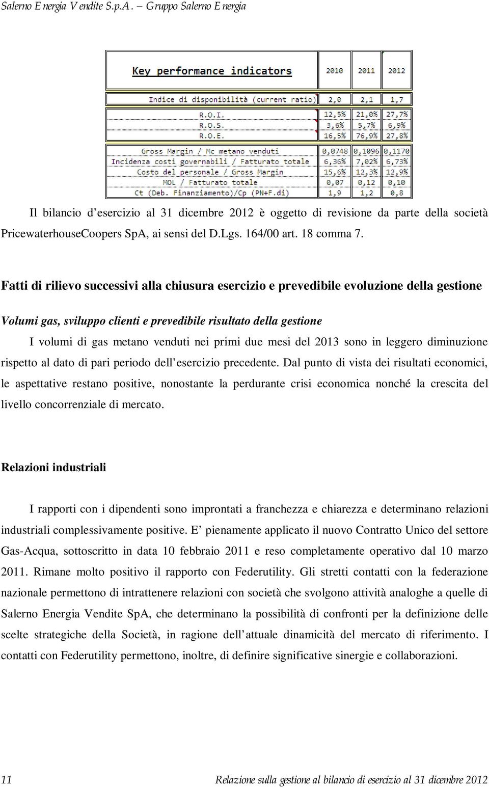 primi due mesi del 2013 sono in leggero diminuzione rispetto al dato di pari periodo dell esercizio precedente.