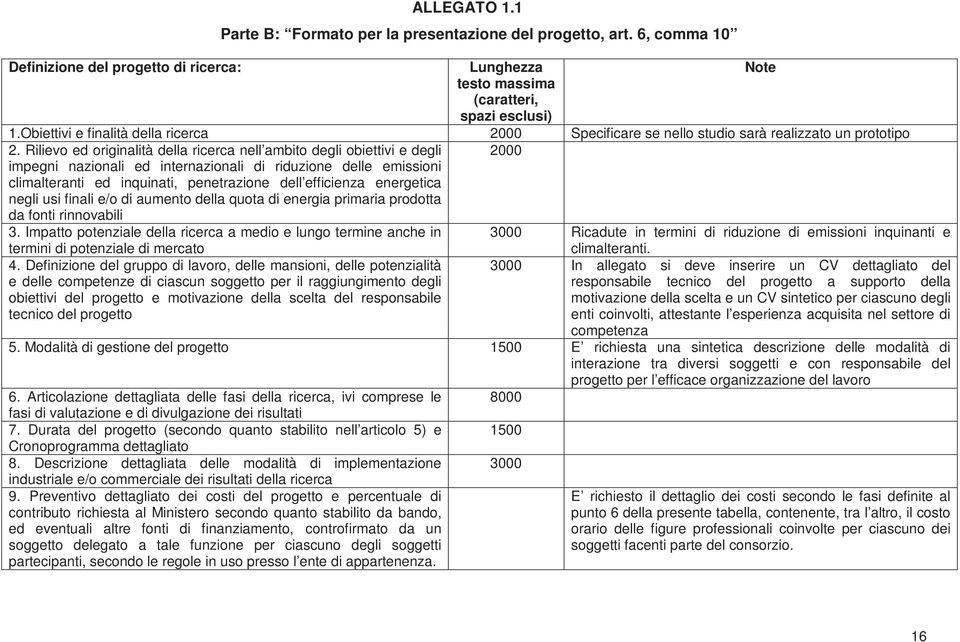 Rilievo ed originalità della ricerca nell ambito degli obiettivi e degli 2000 impegni nazionali ed internazionali di riduzione delle emissioni climalteranti ed inquinati, penetrazione dell efficienza