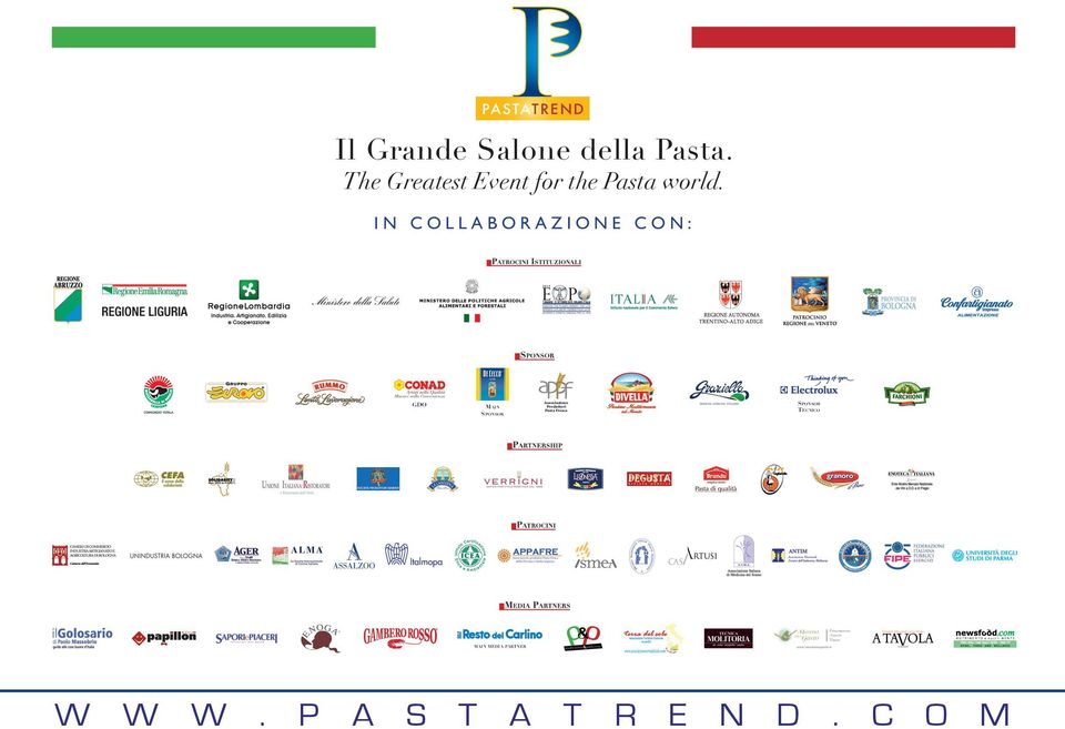 IN COLLABORAZIONE CON: GDO MAIN SPONSOR