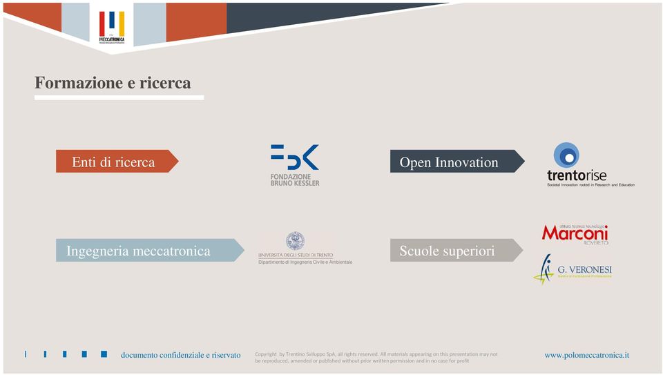 Research and Education Ingegneria meccatronica