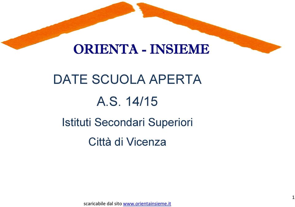 S. 14/15 Istituti