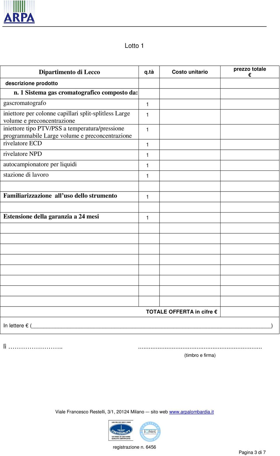 preconcentrazione programmabile Large volume e preconcentrazione rivelatore ECD rivelatore NPD autocampionatore per liquidi