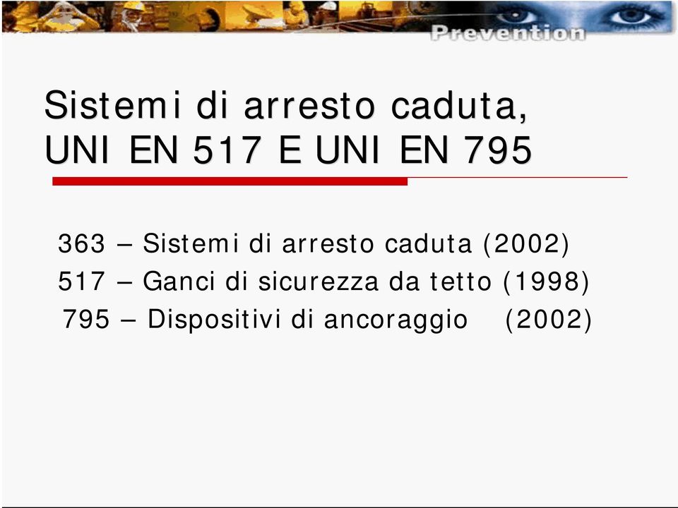 (2002) 517 Ganci di sicurezza da tetto