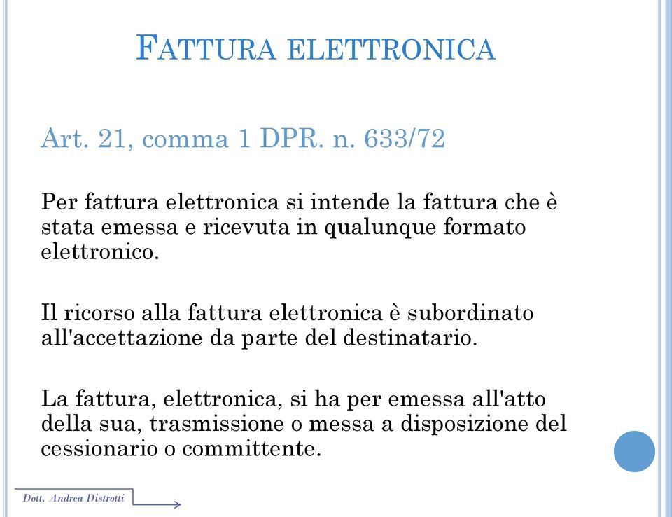 formato elettronico.