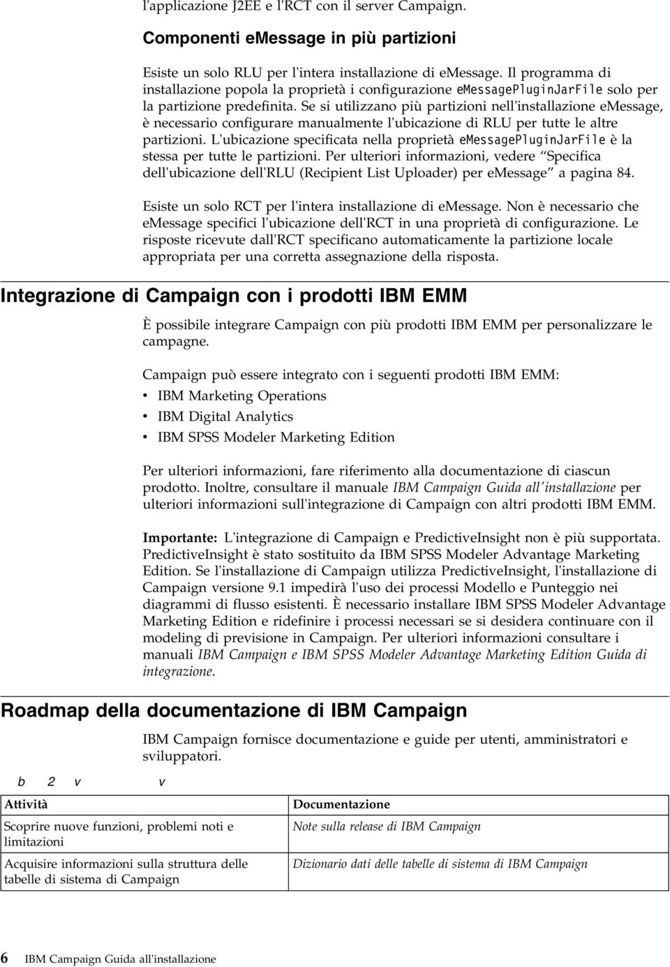 Se si utilizzano più partizioni nell'installazione emessage, è necessario configurare manualmente l'ubicazione di RLU per tutte le altre partizioni.