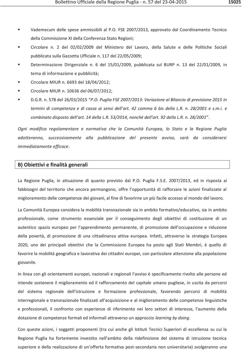 Regione Puglia n.