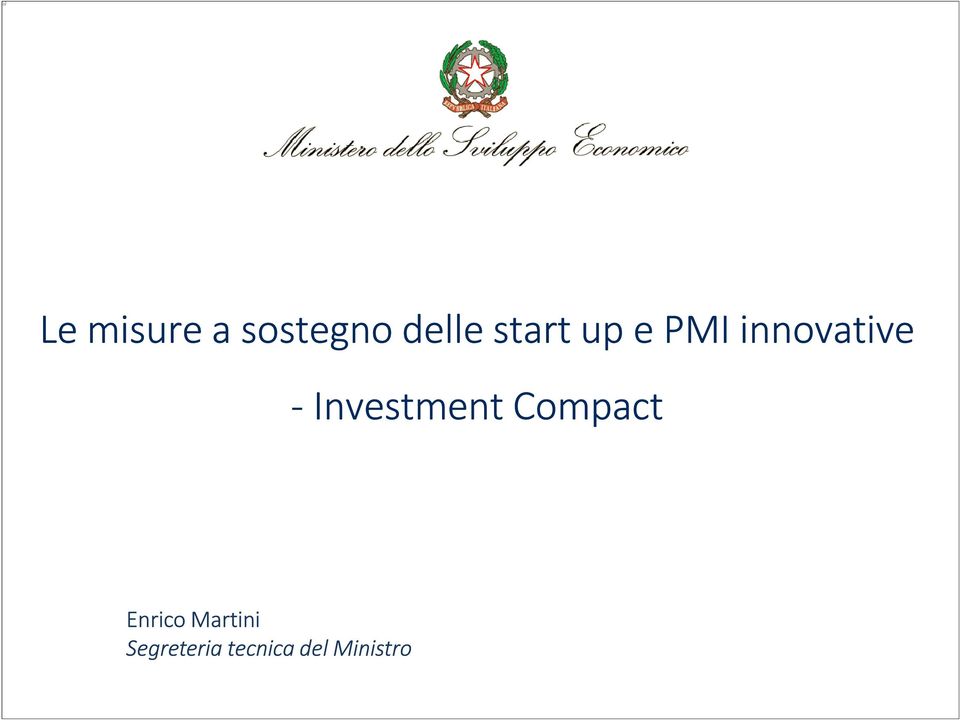 Investment Compact Enrico