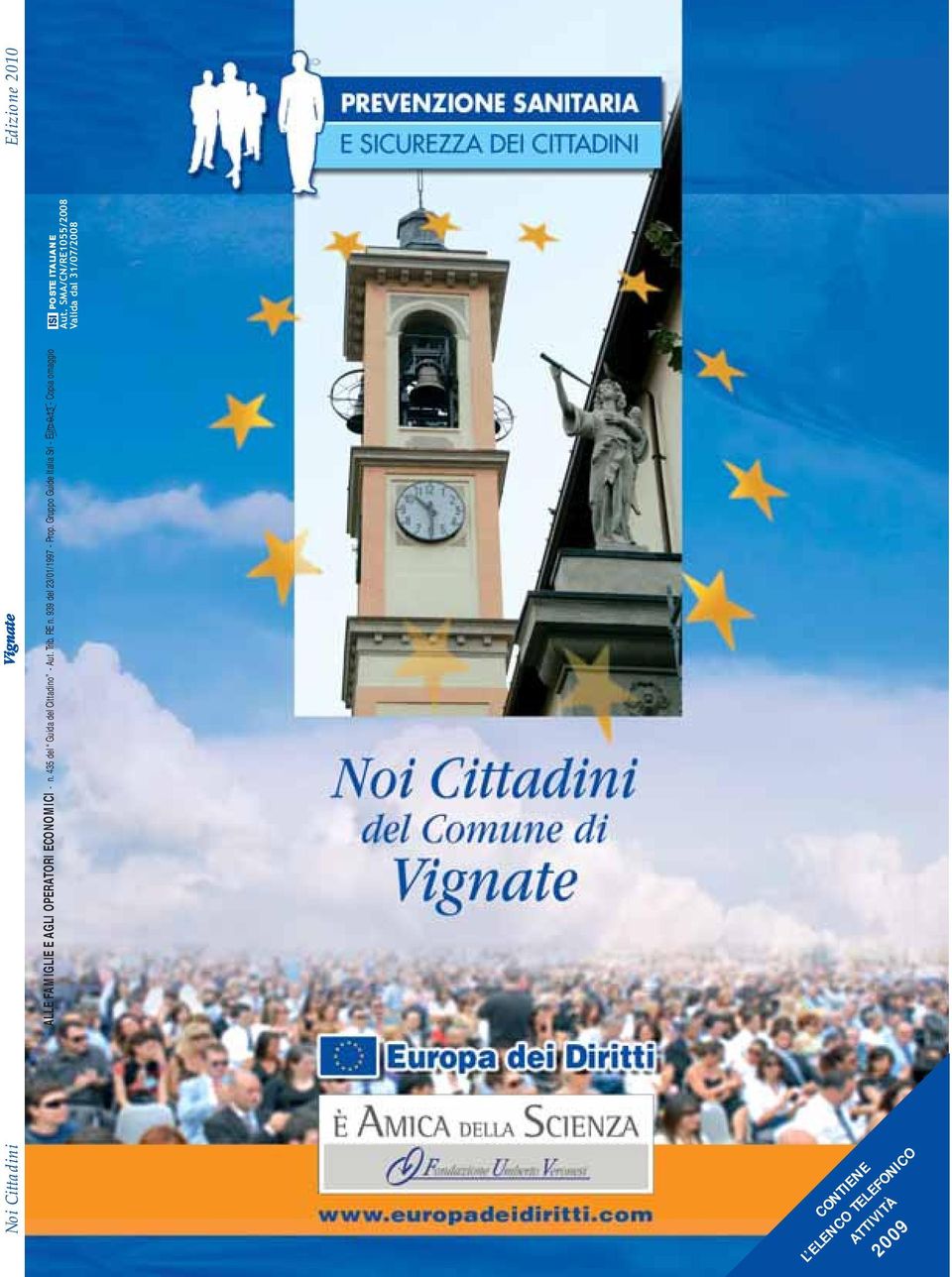 Gruppo Guide Italia Srl - Euro 0,13 - Copia omaggio ISI POSTE ITALIANE Aut.