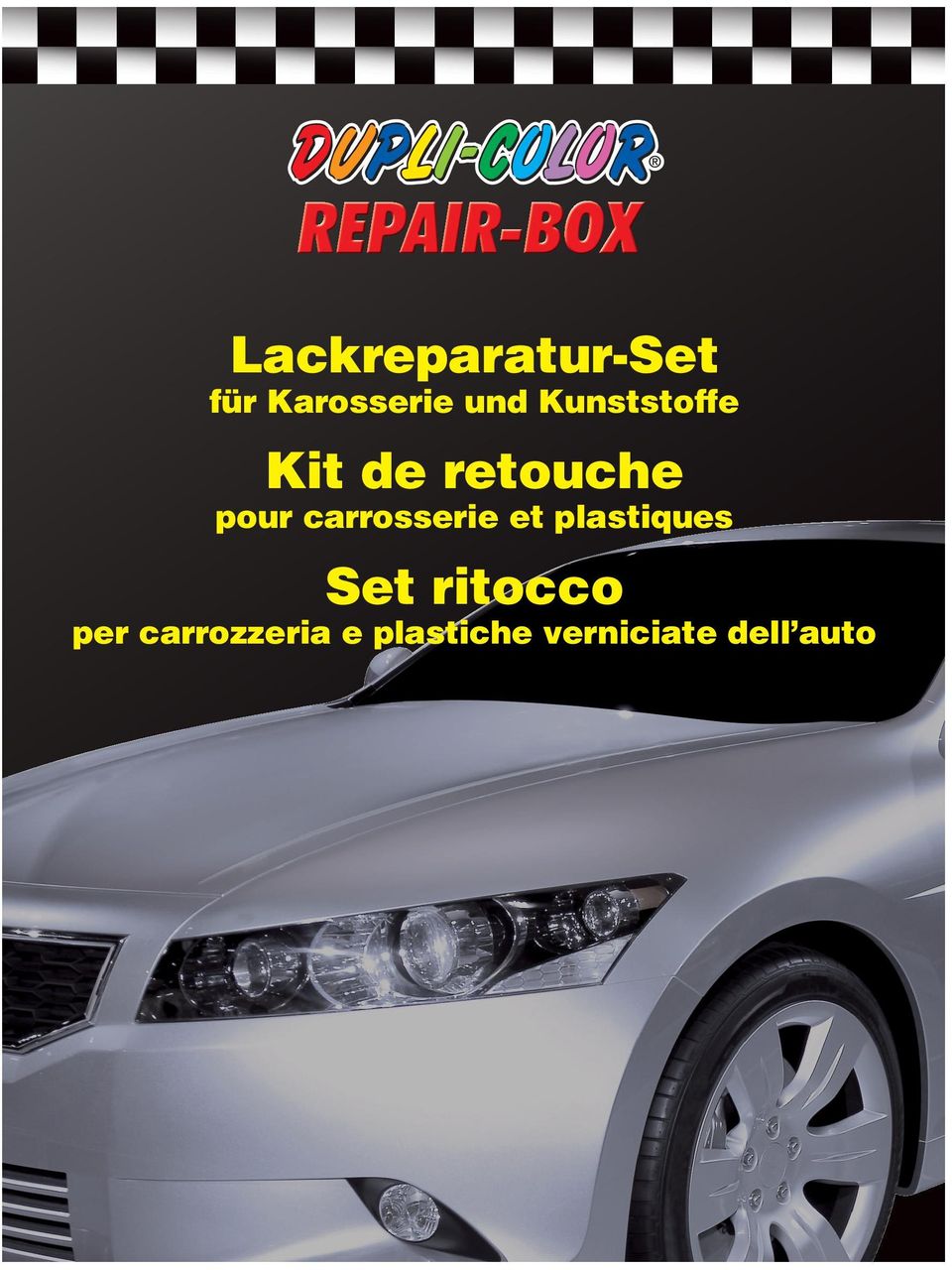 retouche pour carrosserie et plastiques