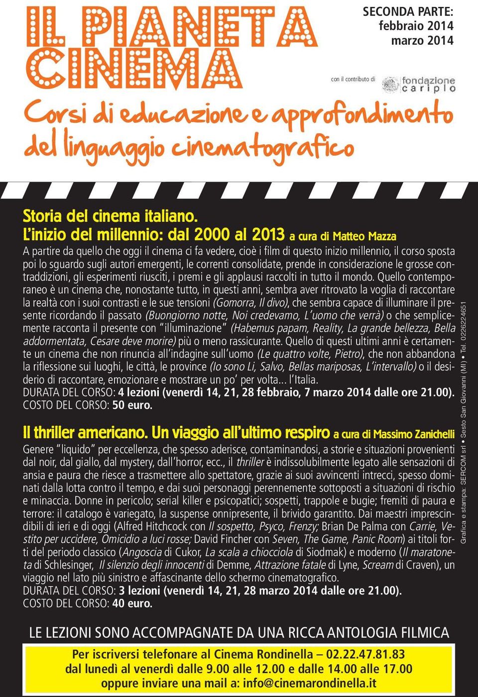 autori emergenti, le correnti consolidate, prende in considerazione le grosse contraddizioni, gli esperimenti riusciti, i premi e gli applausi raccolti in tutto il mondo.