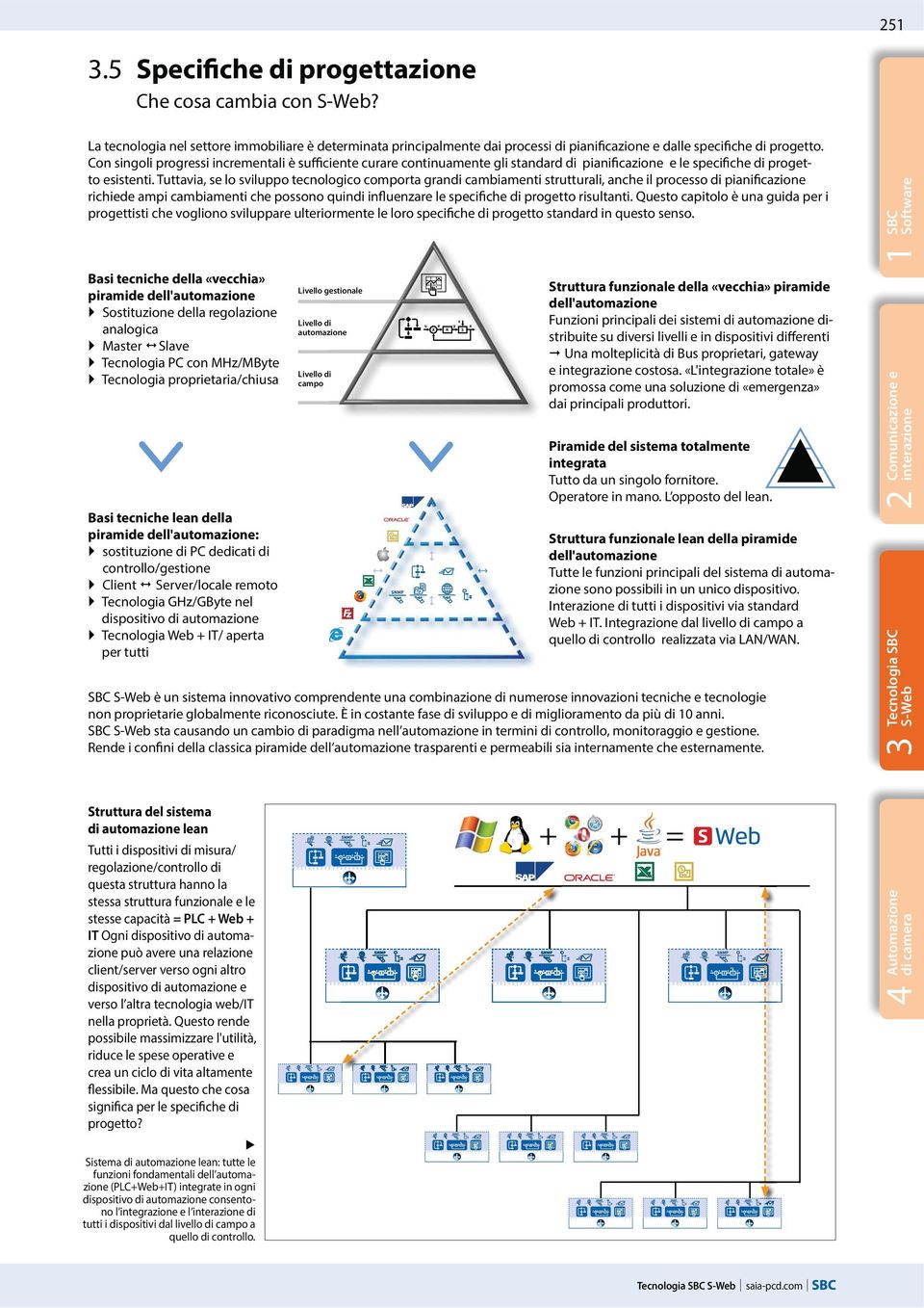 Con singoli progressi incrementali è sufficiente curare continuamente gli standard di pianificazione e le specifiche di progetto esistenti.