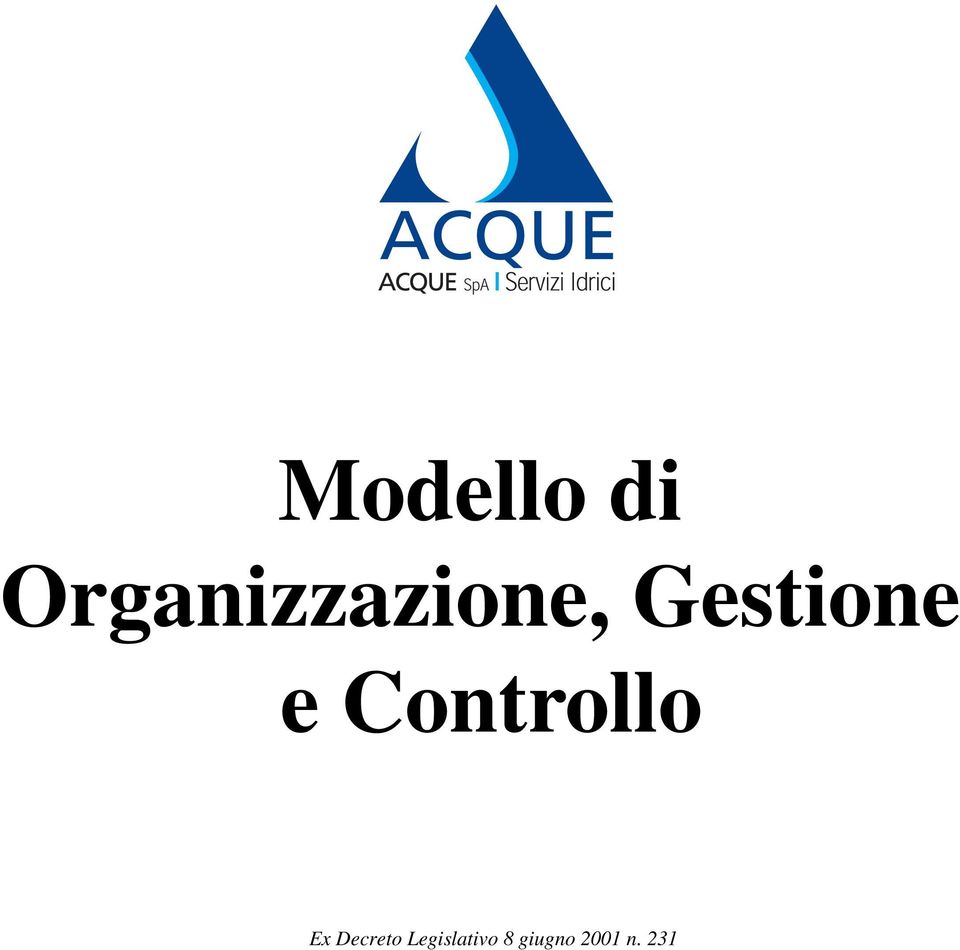 Gestione e Controllo