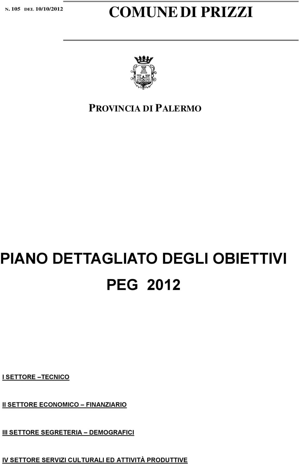 TECNICO II SETTORE ECONOMICO FINANZIARIO III SETTORE