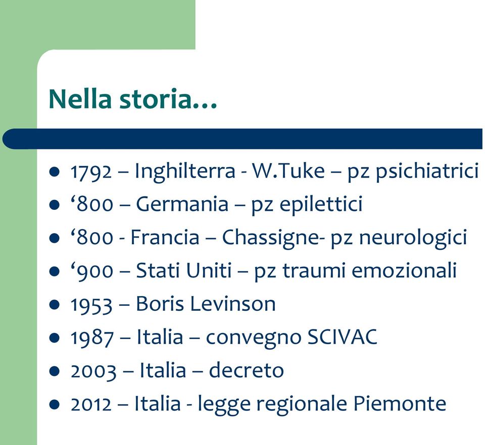 Chassigne- pz neurologici 900 Stati Uniti pz traumi emozionali