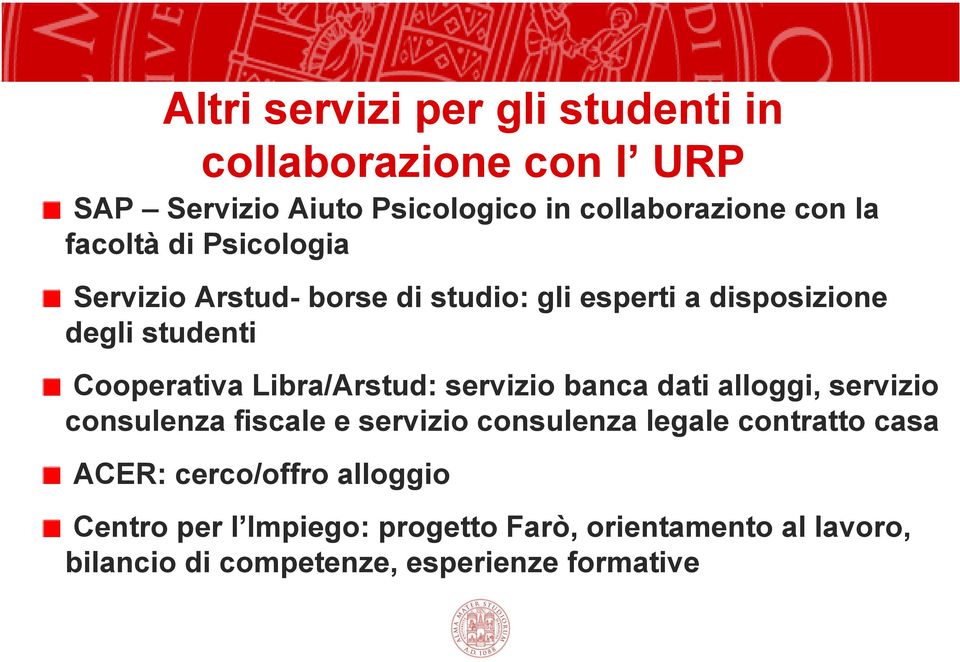 Libra/Arstud: servizio banca dati alloggi, servizio consulenza fiscale e servizio consulenza legale contratto casa