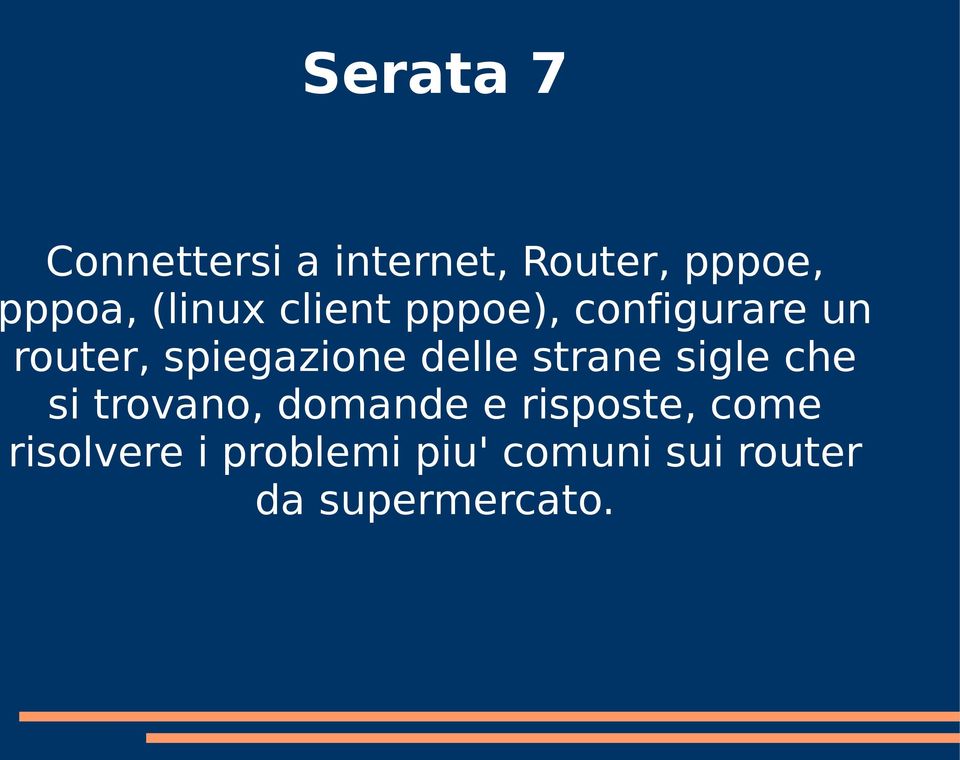 delle strane sigle che si trovano, domande e risposte,