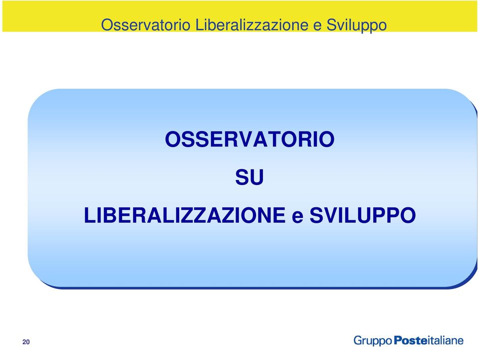 Sviluppo OSSERVATORIO