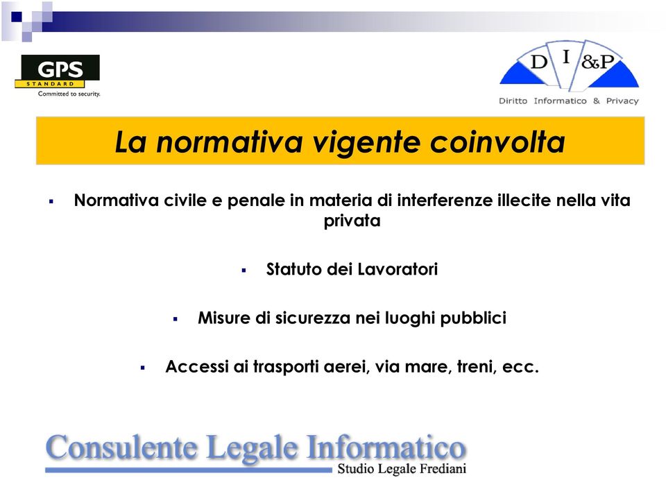 privata Statuto dei Lavoratori Misure di sicurezza nei