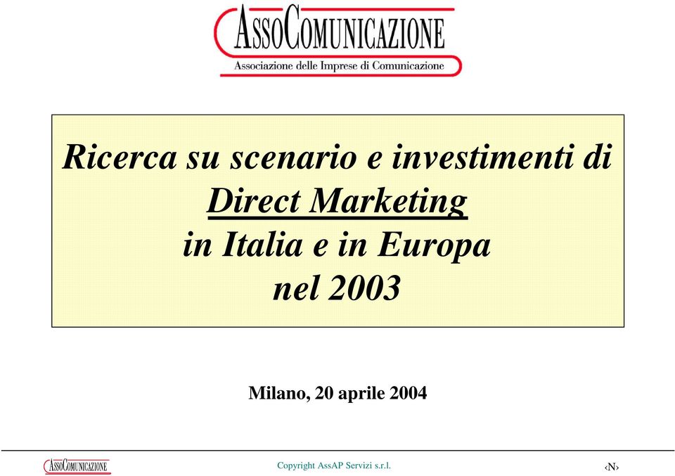 Marketing in Italia e in