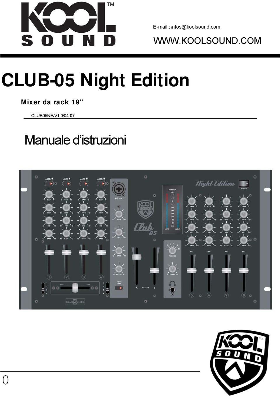 COM CLUB-05 Night Edition Mixer