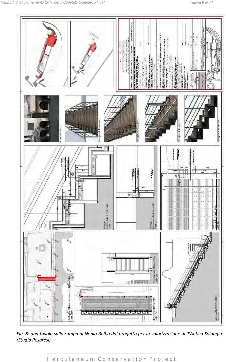 8: una tavola sulla rampa di Nonio Balbo dal