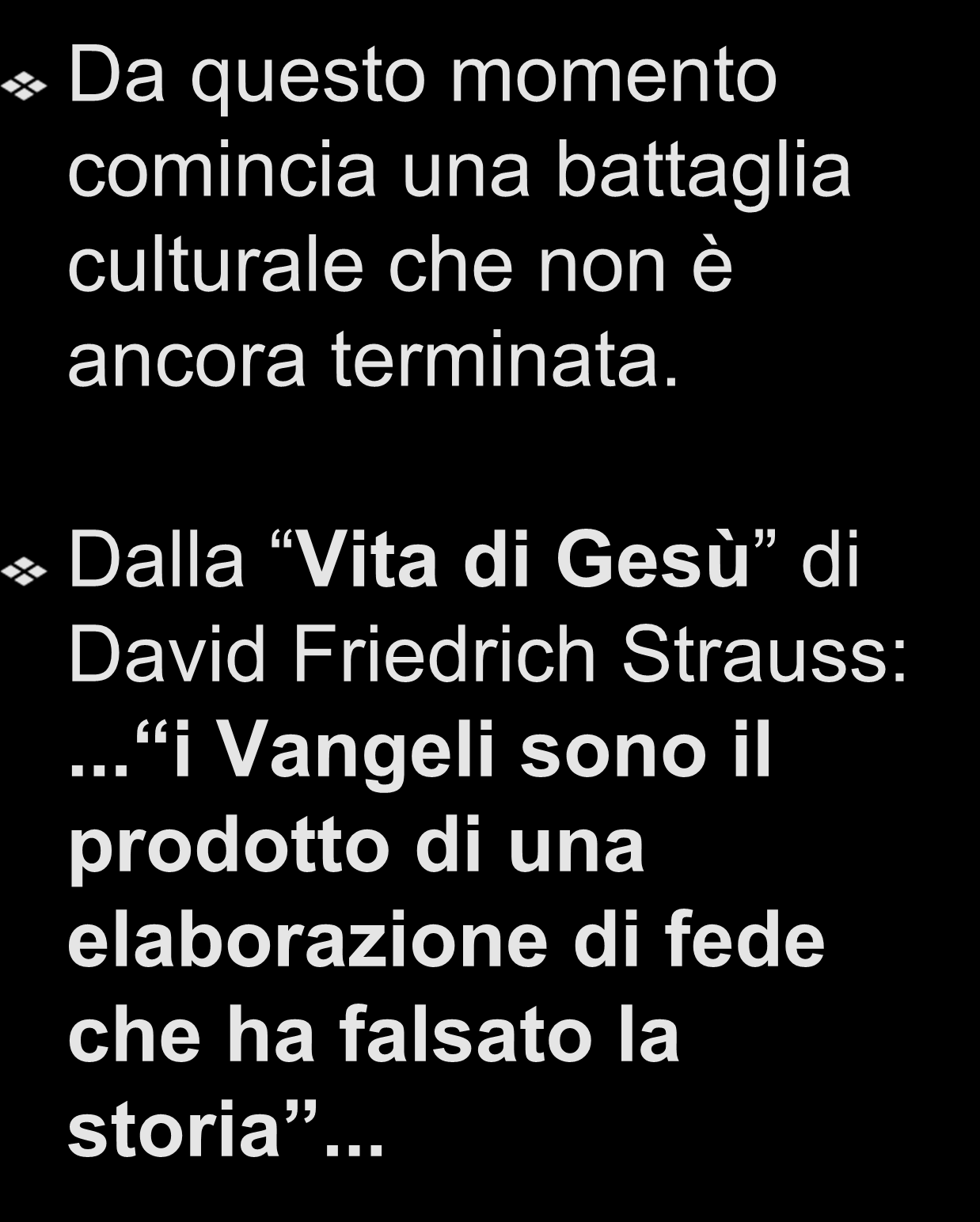 Dalla Vita di Gesù di David Friedrich Strauss:.